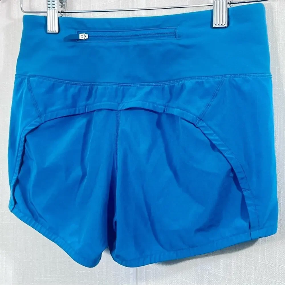 lululemon athletica Teal Running Shorts